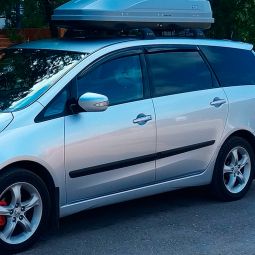 VL-Tuning Дефлекторы окон на Mitsubishi Grandis '03-11 (накладные)