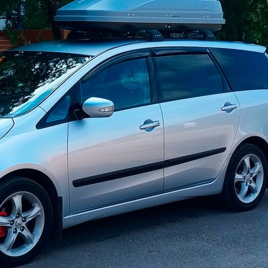 VL-Tuning Дефлекторы окон на Mitsubishi Grandis '03-11 (накладные)