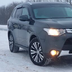 VL-Tuning Дефлекторы окон на Mitsubishi Outlander III '12- (накладные)