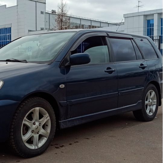VL-Tuning Дефлекторы окон на Mitsubishi Lancer IX '03-09 универсал (накладные)