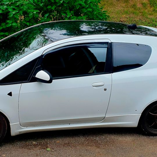 VL-Tuning Дефлекторы окон на Mitsubishi Colt (Z30) '04-12 3d (накладные)