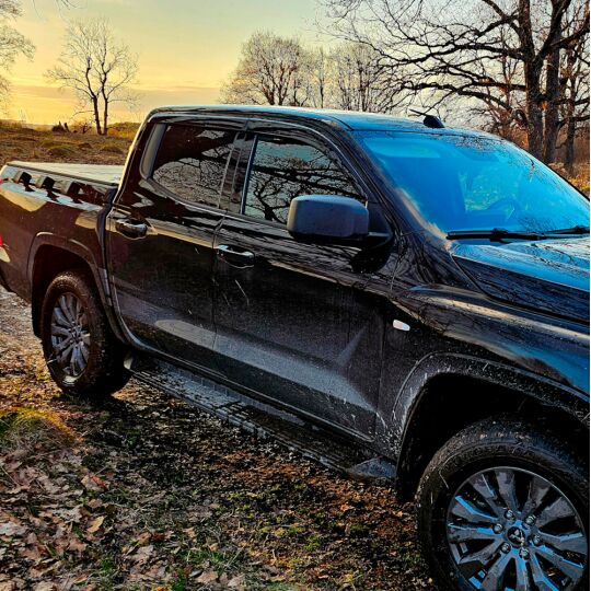 VL-Tuning Дефлекторы окон на Mitsubishi L200 VI '23- (накладные) VL-Tuning Дефлекторы окон на Mitsubishi L200 VI '23- (накладные)
