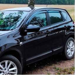VL-Tuning Дефлекторы окон на Nissan Qashqai I '07-13 (накладные)