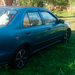 VL-Tuning Дефлекторы окон на Nissan Almera (N15) '95-00 седан (накладные)