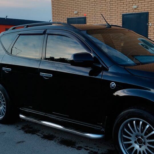 VL-Tuning Дефлекторы окон на Nissan Murano (Z50) '02-08 (накладные)
