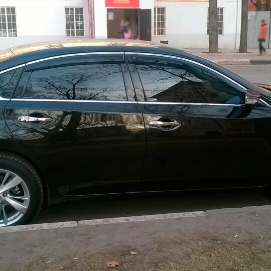 VL-Tuning Дефлекторы окон на Nissan Teana (L33) '13- (накладные)