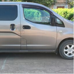 VL-Tuning Дефлекторы окон на Nissan NV200 '09- 3d (накладные)