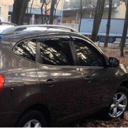 VL-Tuning Дефлекторы окон на Nissan Rogue I '07-15 кроссовер (накладные)