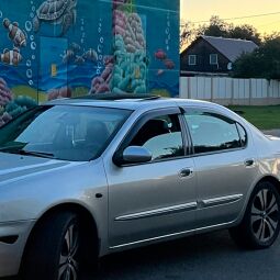 VL-Tuning Дефлекторы окон на Nissan Maxima QX (A33) '99-04 (накладные)