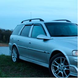 VL-Tuning Дефлекторы окон на Opel Vectra B '95-02 универсал (накладные)