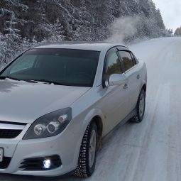 VL-Tuning Дефлекторы окон на Opel Vectra С '02-08 седан (накладные)