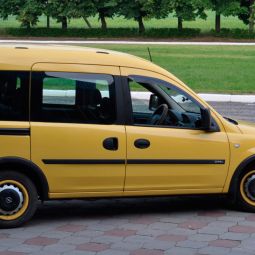 VL-Tuning Дефлекторы окон на Opel Combo C '01-11 2d (накладные)