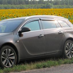 VL-Tuning Дефлекторы окон на Opel Insignia I '08- Sport Tourer универсал (накладные)