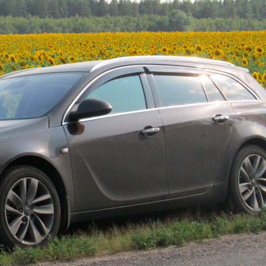 VL-Tuning Дефлекторы окон на Opel Insignia I '08- Sport Tourer универсал (накладные)