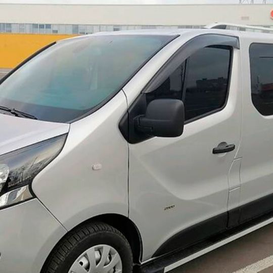 VL-Tuning Дефлекторы окон на Opel Vivaro II '14-19 (накладные) VL-Tuning Дефлекторы окон на Opel Vivaro II '14-19 (накладные)