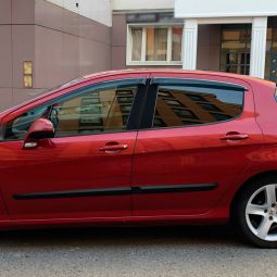 VL-Tuning Дефлекторы окон на Peugeot 308 I '07-13 хэтчбек 5d (накладные)