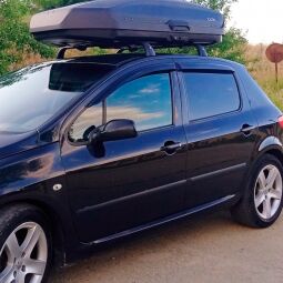 VL-Tuning Дефлекторы окон на Peugeot 307 '01-08 хэтчбек 5d (накладные)