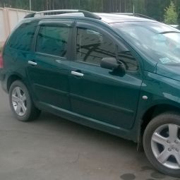 VL-Tuning Дефлекторы окон на Peugeot 307 '01-08 универсал (накладные)