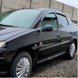 VL-Tuning Дефлекторы окон на Peugeot 206 '05- седан (накладные)