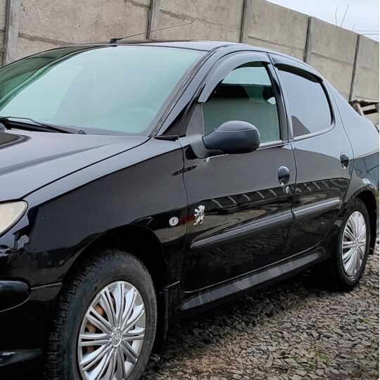 VL-Tuning Дефлекторы окон на Peugeot 206 '05- седан (накладные)