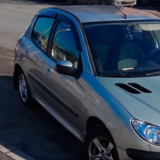 VL-Tuning Дефлекторы окон на Peugeot 206 '98- хэтчбек 5d (накладные) VL-Tuning Дефлекторы окон на Peugeot 206 '98- хэтчбек 5d (накладные)