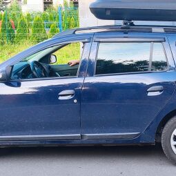 VL-Tuning Дефлекторы окон на Renault Logan MCV /Dacia Logan MCV II '12- универсал (накладные)