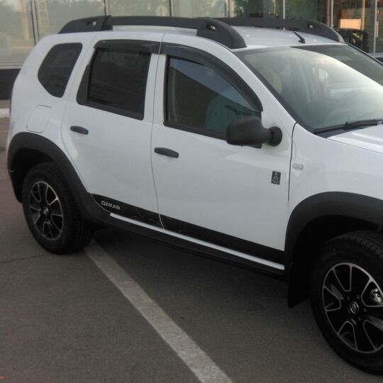 VL-Tuning Дефлекторы окон на Renault Duster/Dacia Duster I '10-18 (накладные)