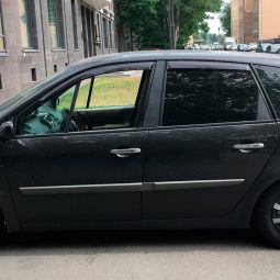 VL-Tuning Дефлекторы окон на Renault Scenic II '03-09 (накладные)