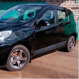 VL-Tuning Дефлекторы окон на Renault Scenic III '09-16 (накладные)