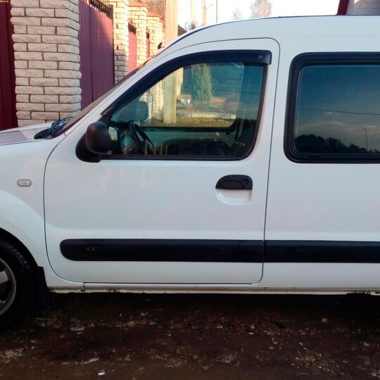 VL-Tuning Дефлекторы окон на Renault Kangoo I '98- 3d (накладные)