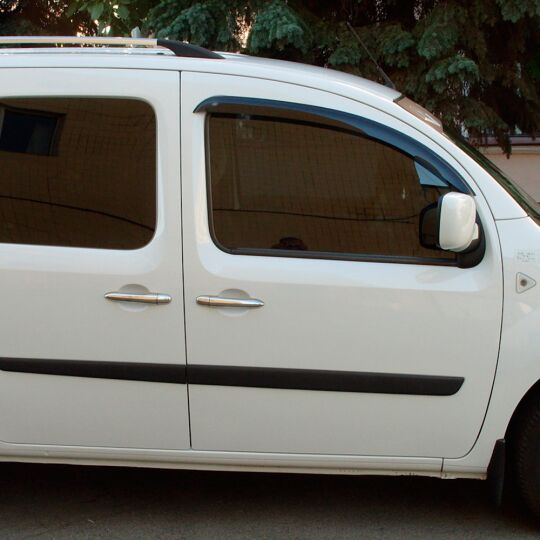 VL-Tuning Дефлекторы окон на Renault Kangoo II '08- 3d (накладные)