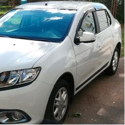 VL-Tuning Дефлекторы окон на Renault Logan/Dacia Logan II '12- седан (накладные)