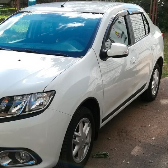 VL-Tuning Дефлекторы окон на Renault Logan/Dacia Logan II '12- седан (накладные)