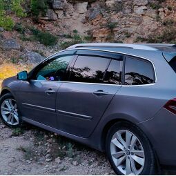 VL-Tuning Дефлекторы окон на Renault Laguna III '07- Grandtour (накладные)
