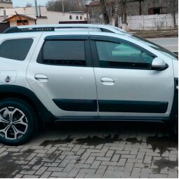 VL-Tuning Дефлекторы окон на Renault Duster/Dacia Duster II '18- (накладные)