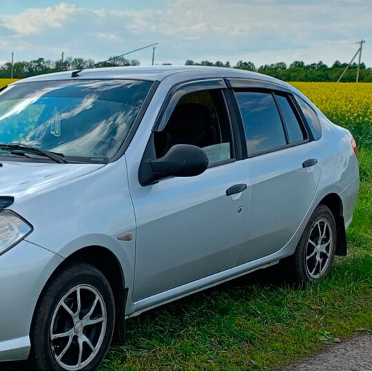 VL-Tuning Дефлекторы окон на Renault Symbol I '02-08 (накладные) VL-Tuning Дефлекторы окон на Renault Symbol I '02-08 (накладные)