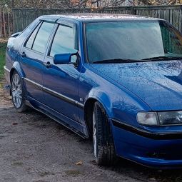 VL-Tuning Дефлекторы окон на Saab 9000 I '88-98 седан (накладные)