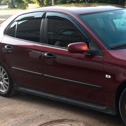 VL-Tuning Дефлекторы окон на Saab 9-3 II '02-14 седан (накладные)