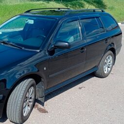 VL-Tuning Дефлекторы окон на Skoda Octavia Tour I '96-10 универсал (накладные)