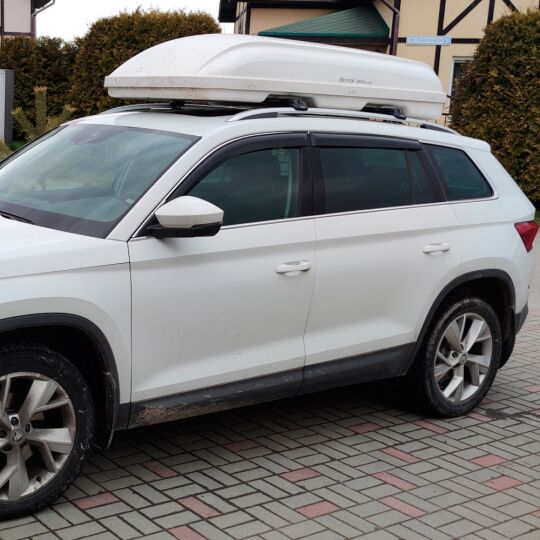VL-Tuning Дефлекторы окон на Skoda Kodiaq '16- (накладные)