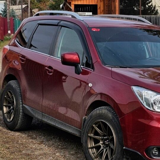 VL-Tuning Дефлекторы окон на Subaru Forester (SJ) IV '12- (накладные) VL-Tuning Дефлекторы окон на Subaru Forester (SJ) IV '12- (накладные)