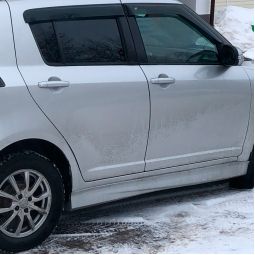 VL-Tuning Дефлекторы окон на Suzuki Swift (MZ/EZ) '04-10 хэтчбек 5d (накладные)