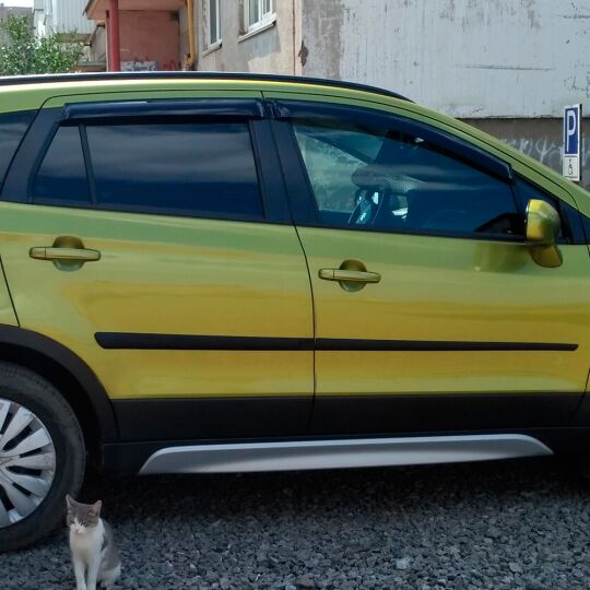 VL-Tuning Дефлекторы окон на Suzuki SX4 S-Cross II '13- (накладные)