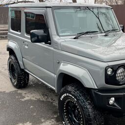 VL-Tuning Дефлекторы окон на Suzuki Jimny (JB74) '18- 3d (накладные)