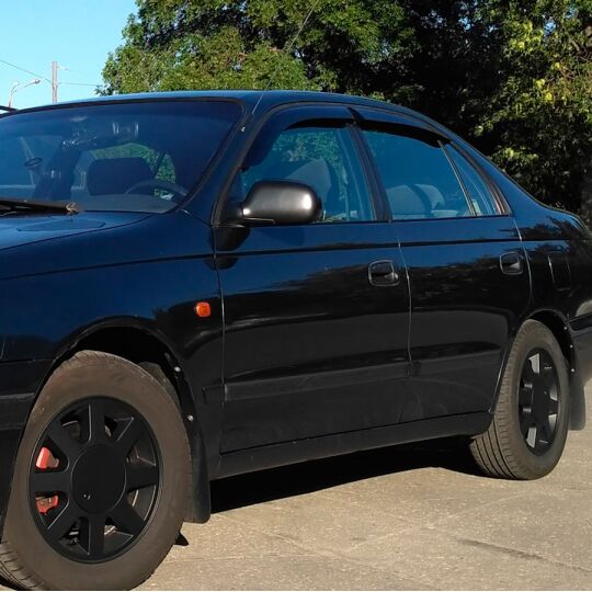 VL-Tuning Дефлекторы окон на Toyota Carina E '92-97 седан (накладные) VL-Tuning Дефлекторы окон на Toyota Carina E '92-97 седан (накладные)
