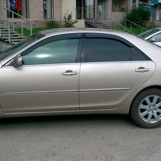 VL-Tuning Дефлекторы окон на Toyota Camry (XV30) '01-06 седан (накладные) VL-Tuning Дефлекторы окон на Toyota Camry (XV30) '01-06 седан (накладные)
