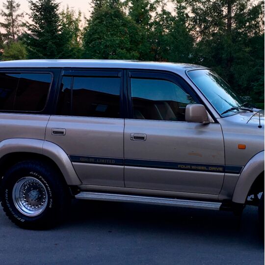 VL-Tuning Дефлекторы окон на Lexus LX 450 '95-97 (накладные) VL-Tuning Дефлекторы окон на Lexus LX 450 '95-97 (накладные)