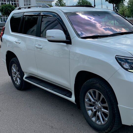 VL-Tuning Дефлекторы окон на Toyota Land Cruiser Prado (150) '09- 5d (накладные) VL-Tuning Дефлекторы окон на Toyota Land Cruiser Prado (150) '09- 5d (накладные)