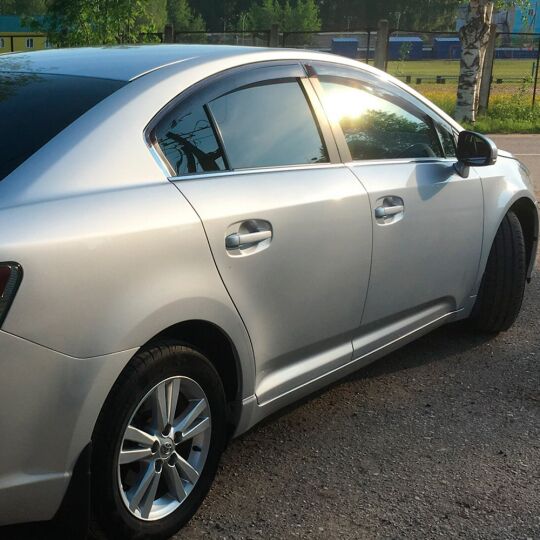 VL-Tuning Дефлекторы окон на Toyota Avensis (T27) '09- седан (накладные) VL-Tuning Дефлекторы окон на Toyota Avensis (T27) '09- седан (накладные)