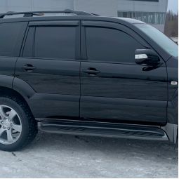 VL-Tuning Дефлекторы окон на Toyota Land Cruiser Prado (120) '02-09 5d (накладные)